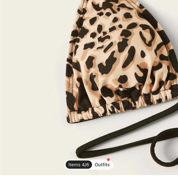 Shein bikini 2 pieces NWT size M - Picture 4 of 6